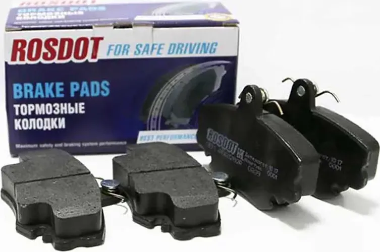 КОЛОДКА ТОРМ ЛАДА ЛАРГУС ПЕР (ДВ 8 КЛ.) (К-Т) ROSDOT FDK-LOG-009 Rosdot. Артикул 411009039