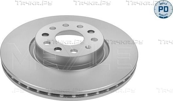 Тормозной диск Meyle PD передний для Volkswagen Caddy IV 2015-2019. Артикул 183 521 1094/PD