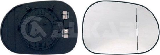 Зеркальное стекло бокового зеркала Alkar правое для Mercedes-Benz M-Класс I (W163) 1998-2001. Артикул 6472565