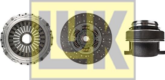 Сцепление (комплект) LuK RepSet для Scania R 2004-2015. Артикул 643 3294 00
