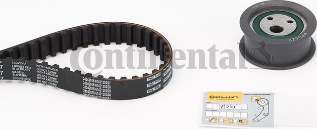 Ремень ГРМ с роликами (комплект) ContiTech для Lada Kalina I 2004-2013. Артикул CT527K2