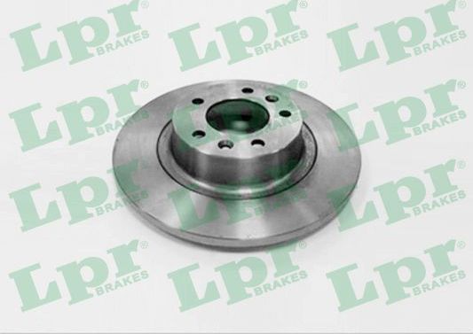 Тормозной диск LPR задний для Peugeot 407 2005-2011. Артикул P1014P
