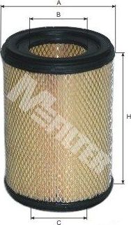 Воздушный фильтр MFilter для Nissan Vanette II 1986-1995. Артикул A 395