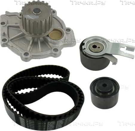 Помпа (водяной насос) с комплектом ремня ГРМ SKF для Volvo XC70 I 2002-2007. Артикул VKMC 06220