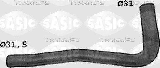 Патрубок радиатора (системы охлаждения) Sasic. Артикул SWH4214