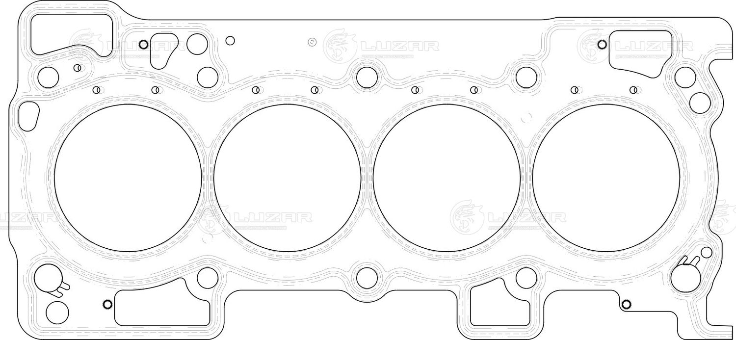 Прокладка ГБЦ Luzar. Артикул LES 11405