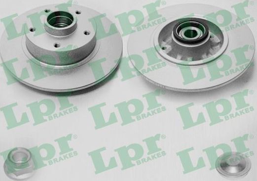 Тормозной диск LPR LPR HUB BRAKE DISC LINE - FULL COATED. Артикул R1040PRCA