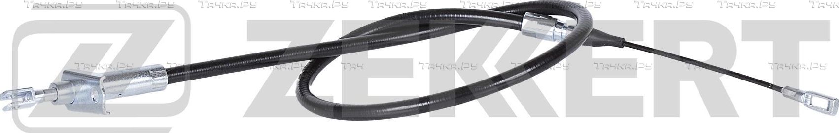 Трос ручника (тросик ручного тормоза) Zekkert. Артикул BZ-1181