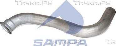 Глушитель Sampa передний для Mercedes-Benz Atego 1 1998-2004. Артикул 010.421