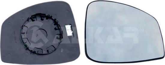 Зеркальное стекло бокового зеркала Alkar правое для Renault Scenic III 2008-2016. Артикул 6432233