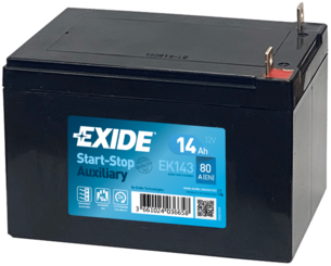 Аккумулятор Exide Start-Stop Auxiliary для Renault Twizy 2012-2026. Артикул EK143