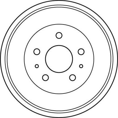 Тормозной барабан TRW. Артикул DB4392