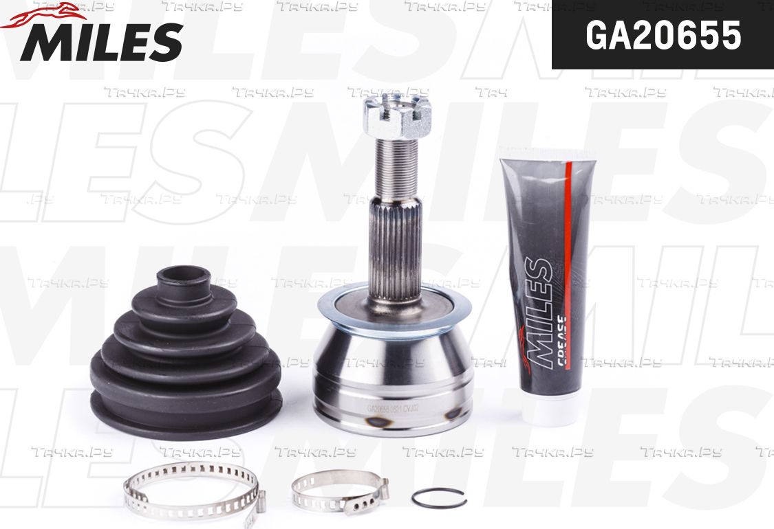Шрус наружный (граната) Miles передний для Nissan Pathfinder R51 2005-2014. Артикул GA20655