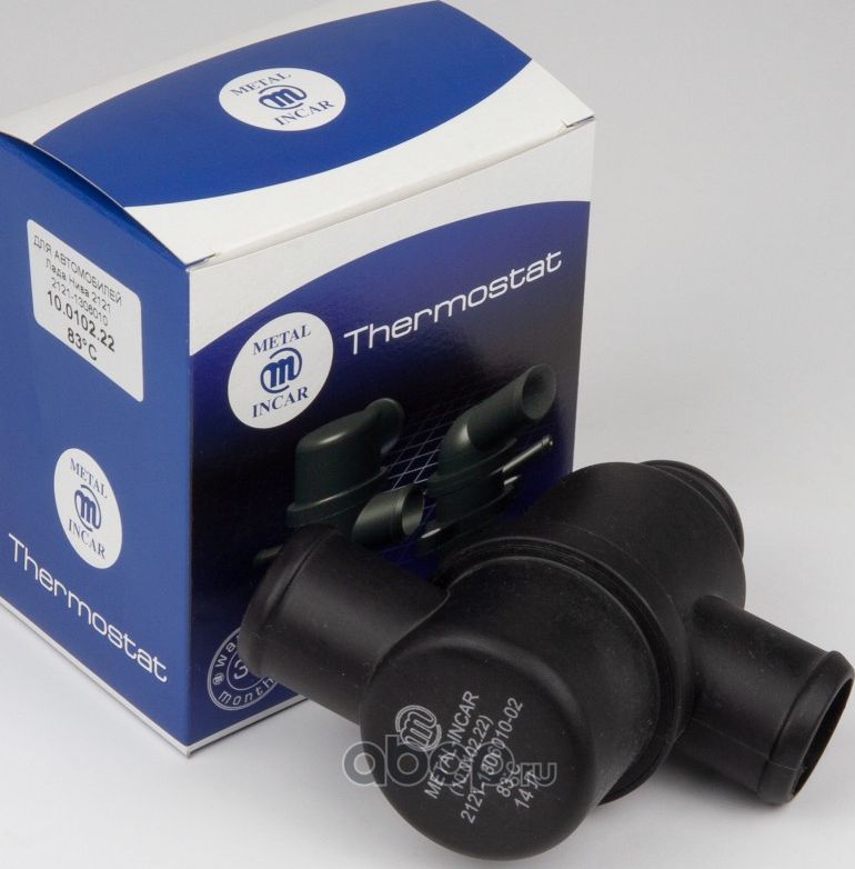 Термостат ВАЗ 2121 (пласт. корпус) (Metal-Incar). Артикул 10010222