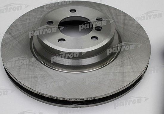 Тормозной диск Patron передний для BMW X1 I (E84) 2009-2015. Артикул PBD1422