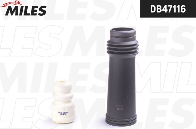 Комплект отбойников и пыльников амортизаторов (стоек) Miles. Артикул DB47116