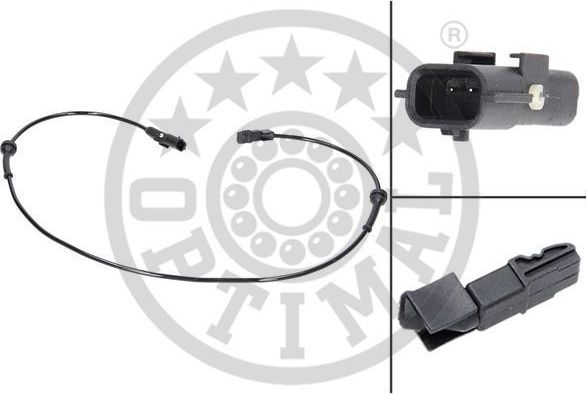 Датчик ABS Optimal задний для Renault Grand Scenic II 2006-2009. Артикул 06-S394