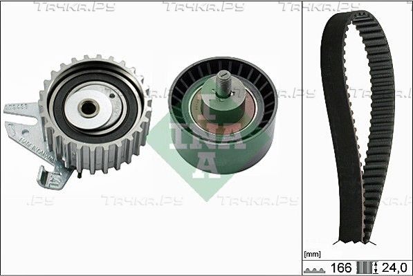 Ремень ГРМ с роликами (комплект) Ina для Alfa Romeo 156 I 1997-2006. Артикул 530 0226 10