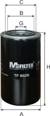 Масляный фильтр MFilter. Артикул TF 6528
