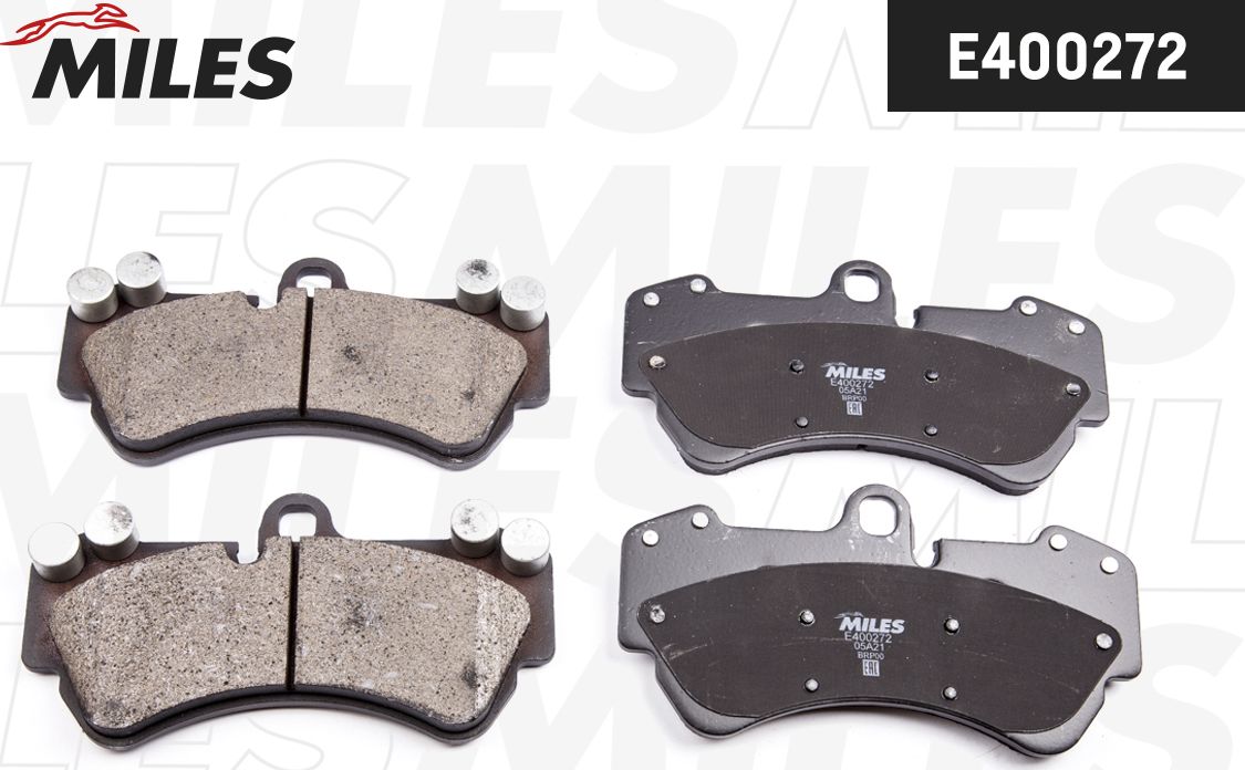 Тормозные колодки Miles (Low-Metallic). Артикул E400272