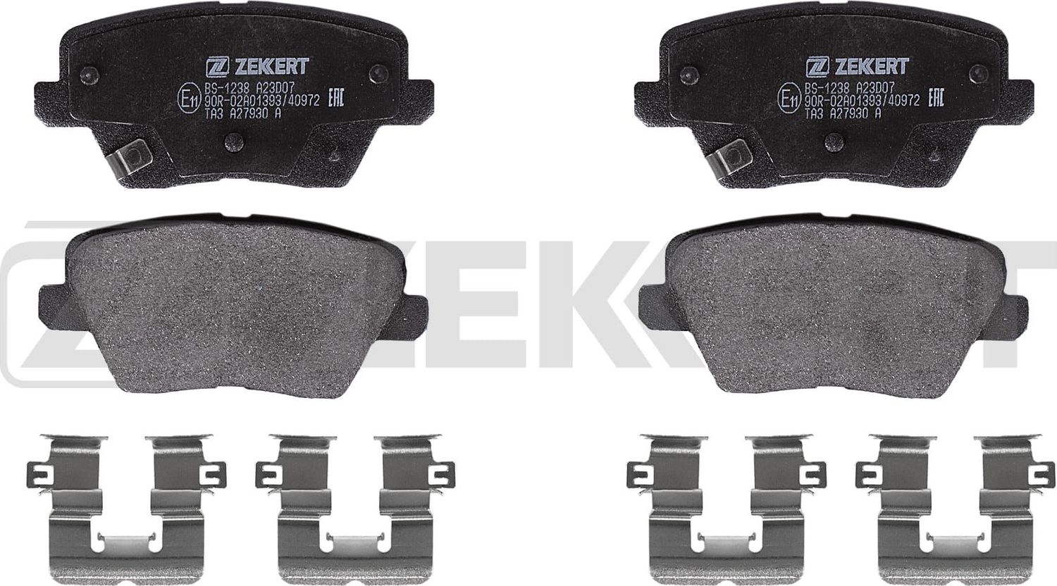 Тормозные колодки Zekkert. Артикул BS-1238