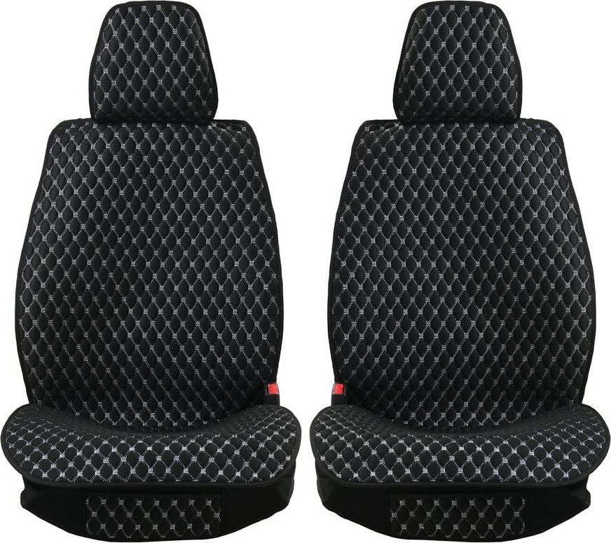 Накидки Seintex каркасные Classic Ultra на сидения, цвет Черный/строчка белая. Артикул 317854