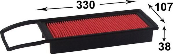 Воздушный фильтр JS Asakashi для Honda Jazz I 2002-2008. Артикул A874J