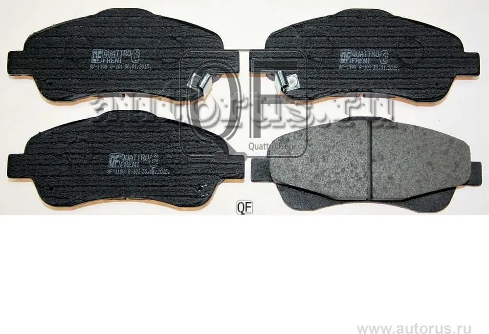 Колодки тормозные дисковые к-т (Quattro Freni). Артикул qf69002