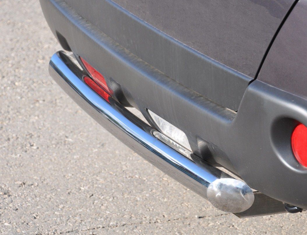 Защита RusStal заднего бампера d76 (дуга) для Nissan X-Trail T31 2011-2014. Артикул NXZ-000965