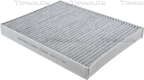 Салонный фильтр Zentparts (Активированный уголь). Артикул Z33991
