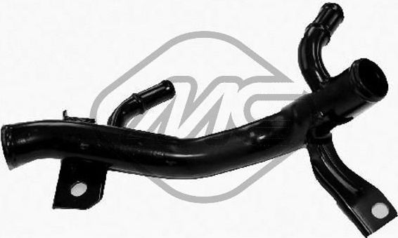 Патрубок радиатора (системы охлаждения) Metalcaucho. Артикул 03191