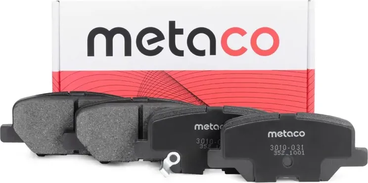 Колодки тормозные MITSUBISHI/MAZDA OUTLANDER/6 12- задн. (Metaco) Metaco. Артикул 3010031