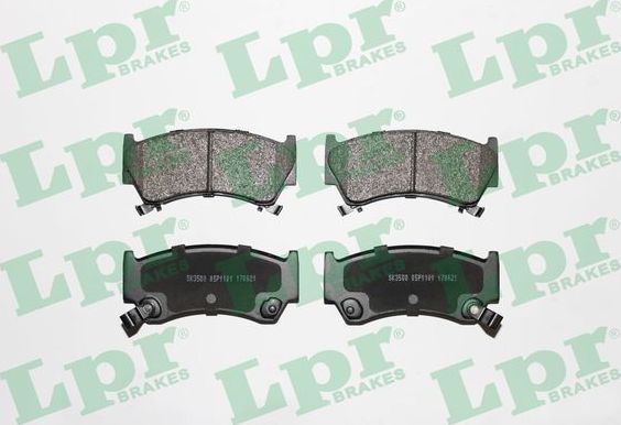 Тормозные колодки LPR. Артикул 05P1101