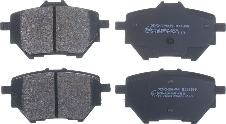 Тормозные колодки Denckermann. Артикул B111368
