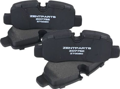 Тормозные колодки Zentparts. Артикул Z07752