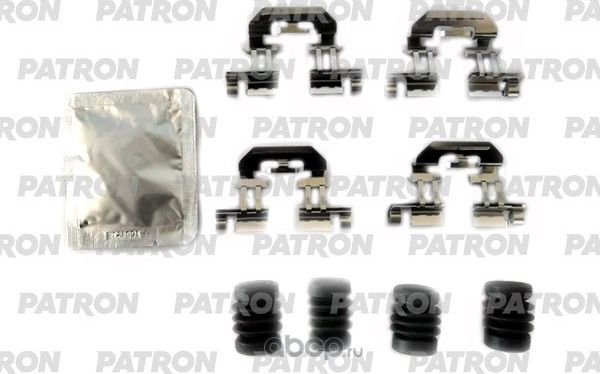 Комплект монтажный тормозных колодок задн MAZDA 3 (BM) All models 09.13- Akebono (Patron). Артикул PSRK1388