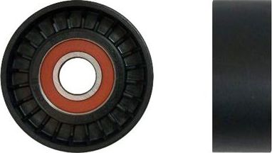 Натяжной ролик (натяжитель) приводного поликлинового ремня Denckermann (полимерный материал). Артикул P210001