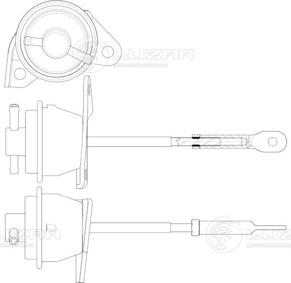 Актуатор (Luzar). Артикул LTC2301