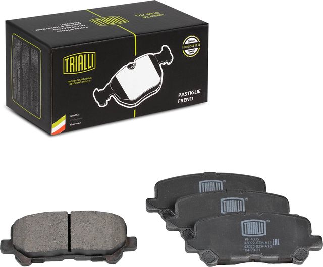Тормозные колодки Trialli. Артикул PF 4035