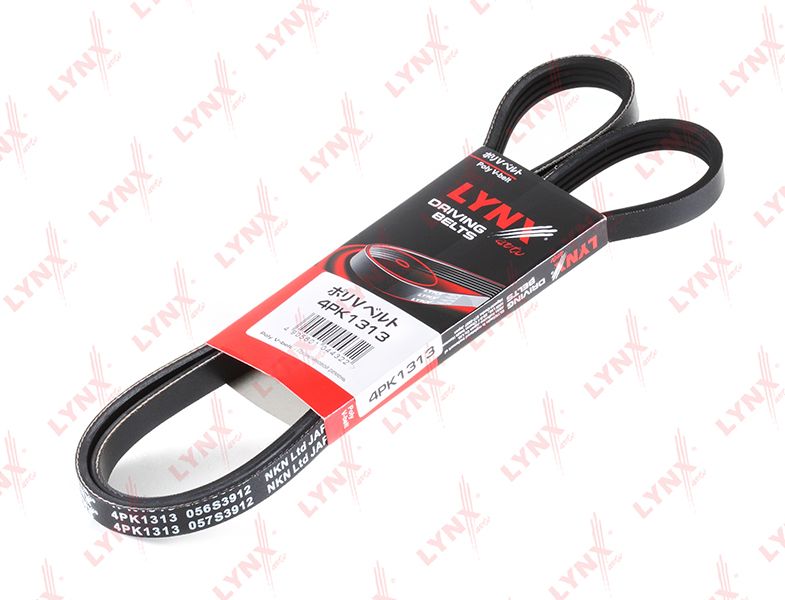 Приводной ремень поликлиновой LYNXauto. Артикул 4PK1313