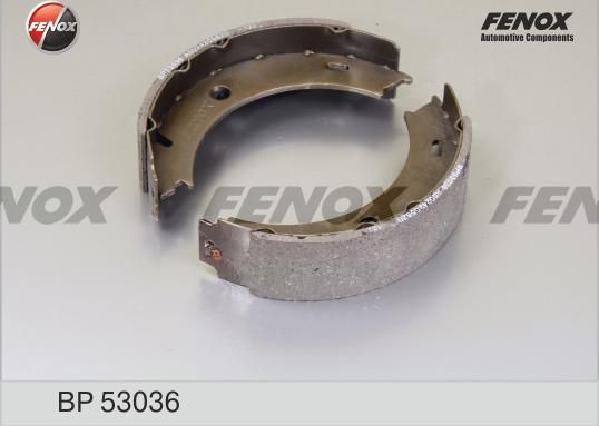 Тормозные колодки Fenox. Артикул BP53036