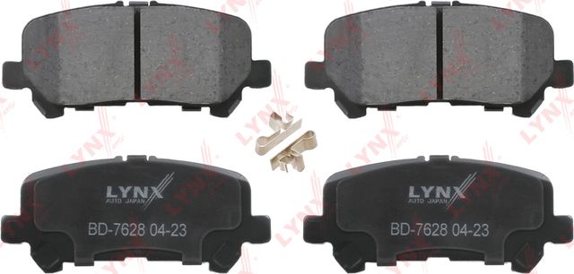 Тормозные колодки LYNXauto. Артикул BD-7628