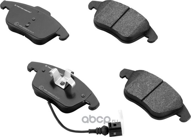 Колодки тормозные дисковые передние MKD1375 (Frictionmaster). Артикул MKD1375