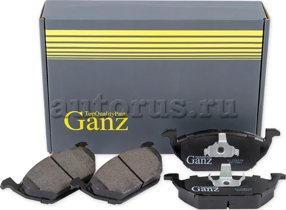 Колодки торм.пер. (Ganz) Ganz. Артикул GIJ09036