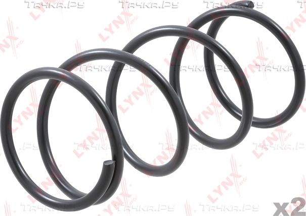Пружина подвески LYNXauto передняя для Toyota Corolla E110 1997-2002. Артикул SC-1986