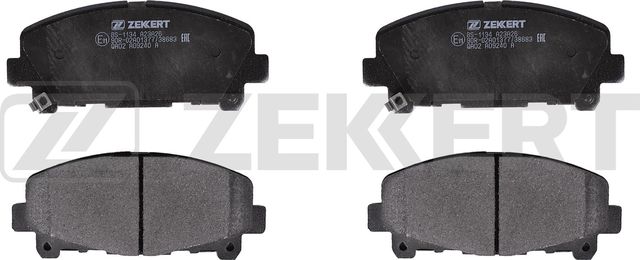 Тормозные колодки Zekkert передние для Acura TLX I 2014-2026. Артикул BS-1134