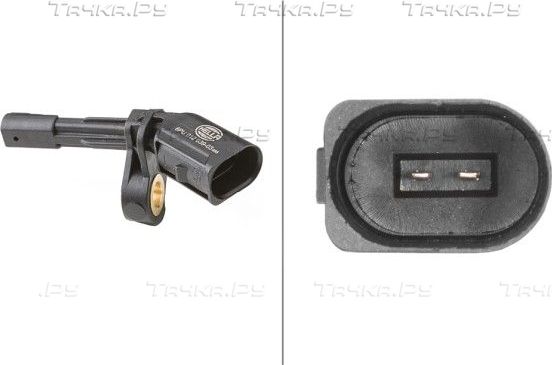 Датчик ABS Hella задний левый для Volkswagen Tiguan I 2008-2018. Артикул 6PU 012 039-031