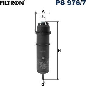Топливный фильтр Filtron. Артикул PS 976/7
