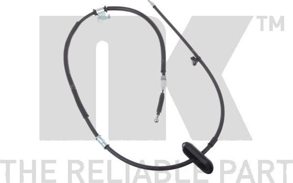 Трос ручника (тросик ручного тормоза) NK. Артикул 9036146