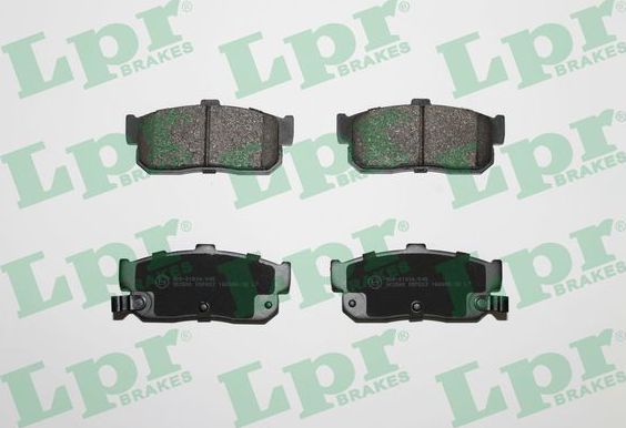 Тормозные колодки LPR. Артикул 05P602